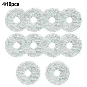 10/4pcs Mop Pads Cloths For Xiaomi Robot Vacuum X10 Plus Robot Vacuum Cleaner Access Household Supplies Cleaning Tool Spare Part