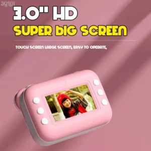 Kids Camera Toys 3.0 Inch Digital Camera for Girls Boys 48MP HD Screen Outdoor Thermal Print Photo Printing Children Photography