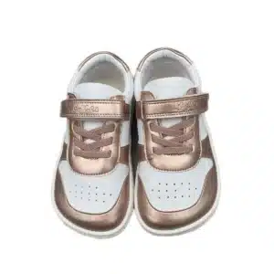 Tipsietoes New 2024 Spring Genuine Leather Shoe for Girls and Boys Kids Barefoot Sneaker Light Weight Minimalist Elastic Strape