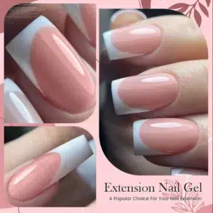 BORN PRETTY 225g Nail Extension Gel Jelly White Pink Clear Gel Nail Polish Fast Extending UV Nail Hard Gels Soak Off Gel Varnish