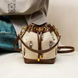 BeiBaoBao Bucket Bag Women's 2024 New Crossbody Bag Autumn and Winter High Capacity Handheld Shoulder Bag Bolso de mujer