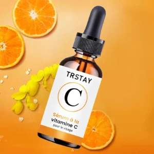 TRSTAY Vitamin C face cream corrects, nourishes and brightens the skin. Body lotion, reduce skin dullness and brighten skin