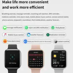 Smart Watch 9 Mini Women Ultra Series NFC Smartwatch Men BT Call Health Monitor Waterproof Tracker Sports Watch For Android IOS