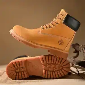 Boots Men High Top Boots Men's Leather Shoes Winter Fashion Plush Warm Shoes Outdoor Sneakers Lace Up Non-Slip Ankle Boots Male