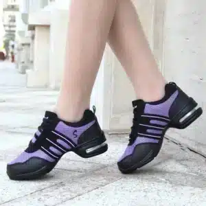 Women Jazz Shoes Salsa Modern Hip Hop Dance Sneakers Children Teacher Woman Girls Sports Dancing Shoes Ladies Sneakers