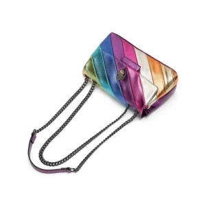 Women Shoulder Bags Eagle Head Rainbow Colorful Crossbody Bag Ladies Casual Purse High Quality Brand Handbags 2024