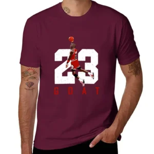 New Míchael Jordan 23 Goat Essential T-Shirt men clothing oversized t shirt graphic man clothes mens funny t shirts streetwear