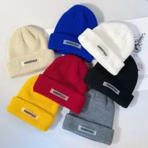 Autumn Winter Beanies Hat for Woman Men Knitted Cap Brand Stick Unisex Girls Female Toque Solid Warmer Bonnet Ladies Skullcap