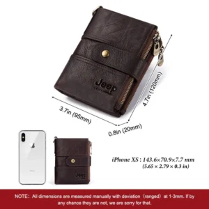 Free Engraving Rfid Cowhide Genuine Leather Wallet Men Crazy Horse Wallets Short Coin Purse Male Money Bag High Quality Walet