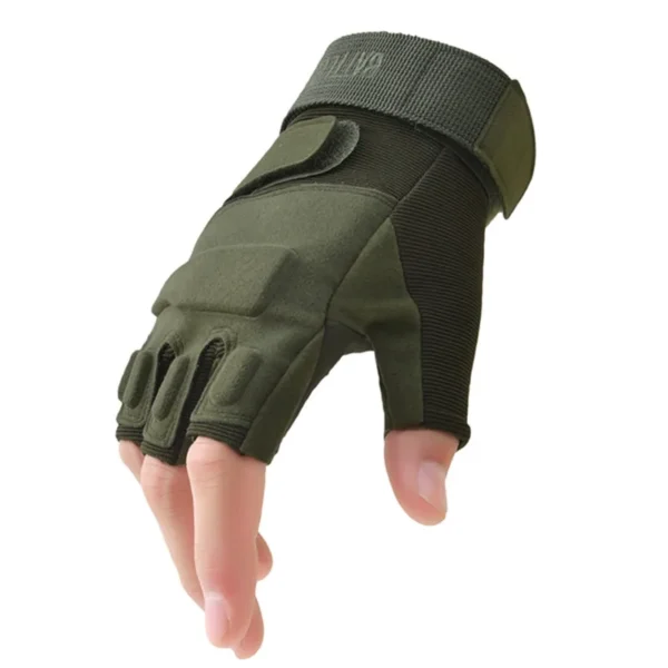 Newly Fingerless Tactical Gloves Fitness Gym Sports Men Women Antiskid Anti-Slip Cycling Half Finger Male Tactical Gloves - Image 5