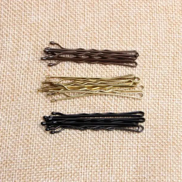 150Pcs/Box Metal Hair Clips for Wedding Women Hairpins Barrette Curly Wavy Grips Hairstyle Bobby Pins Hair Styling Accessories - Image 3