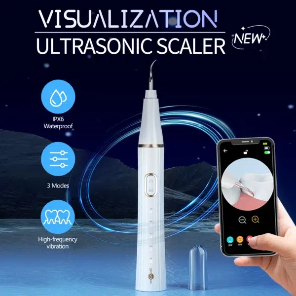 Ultrasonic Dental Scaler For Teeth Tartar Stain Calculus Remover Electric Sonic Teeth Plaque Cleaner Personal Care Appliances - Image 5