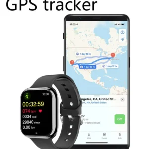 New GPS Smart Watch Men For Apple Watch 9 Series Always On Display Body Temperature BT Call NFC Women Smartwatch For IOS Android