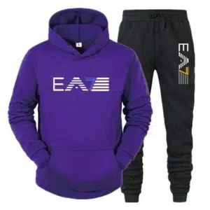 2024 New Men's Fashion Leisure Sportswear Outdoor Fitness Jogging Hoodie Set Sports Luxury Hoodie+Pants Set Clothing