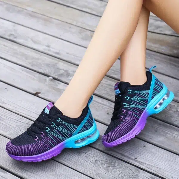 Running Shoes for Women Outdoor Breathable Fashion Womens Jogging Shoes Fitness Sneakers Colorful Cushion Sneaker Female - Image 6