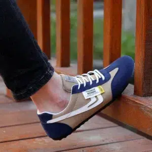 Men Low-top Canvas Shoes Casual Breathable Sneakers Korean Style Autumn Lace Up Casual Non-slip Trainers Zapatillas Para Hombre