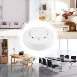 Zigbee Tuya 3.0 Air Quality Monitor Air Housekeeper 5 in 1 Formaldehyde VOC Co2 Temperature Humidity Detector Sensor