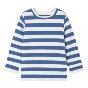 Mudkingdom Boys Girls T-Shirt Stripe Long Sleeve Tshirt for Kids Tee Shirt O-Neck Striped Tops Toddler Children Clothes Fashion