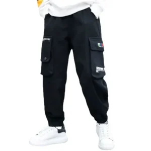 Boys' Spring Autumn Clothes Teen Toddler Trousers 4 5 6 7 8 9 10 11 12 13 14 15 Year Summer Child Boy Clothes Cargo Pants