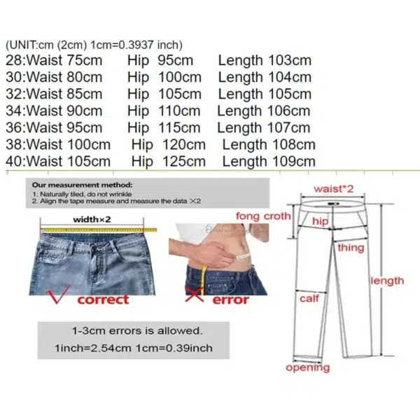 New Men'S Bike Jeans Fashionable Slim Fit Straight Leg Broken Hole Camo Patch Washed Casual Motorcycle Cotton Denim Pants - Image 3