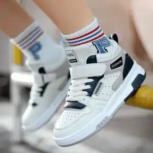 Design Children Sneaker Boys Shoes Skateboard Kids Casual Shoes Autumn Sports Tennis High Top Sneaker for Boy