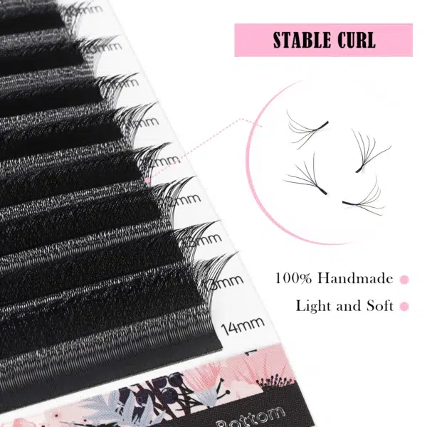 Befer W Shaped Eyelashes Extension Volume Cilios 5D 3D 4D 6D Eyelashes W High Quality Wholesale Suppliers for Lash Extentions - Image 4