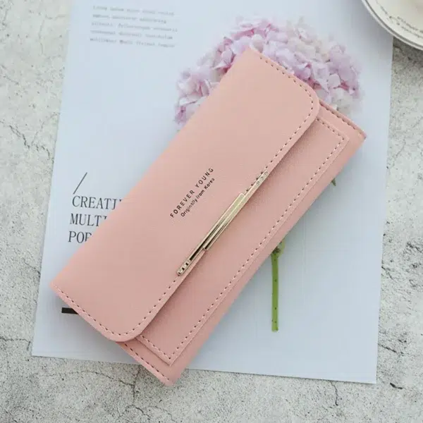 2024 Fashion Wallet Women's Purse Wallet Card Holder Female Clutch Long Purse Multi-card Holder Luxury Designer Lady Coin Purses - Image 3