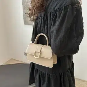 Popular bags for women 2024 new style trendy textured handbags commuter shoulder bags simple crossbody small square bags