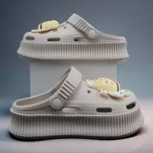 Women Sandals EVA Odorless Home Heightened Sole Outdoor Ultra-soft Slippers Travel Beach Essential Fashion Women's Shoes