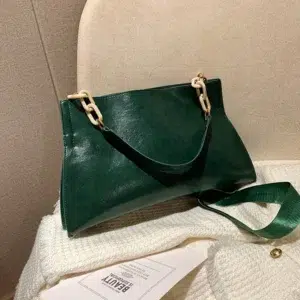 2024 New Design Handbags Women Shoulder Bag Soft Synthetic Leather Crossbody Large Capacity Fashion Ladies Shopping Purse