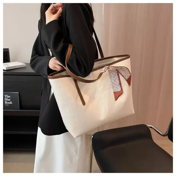 Luxury Brand Tote Bag Women Large Capacity Shopping Shoulder Bags Classic Bolsas De Mujer Handbags 2021 Designer Sac A Main Big - Image 5