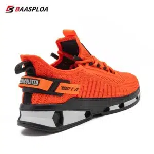 Baasploa Lightweight Running Shoes For Men 2023 Casual Men's Designer Mesh Sneakers Lace-Up Male Outdoor Sports Walking Shoe