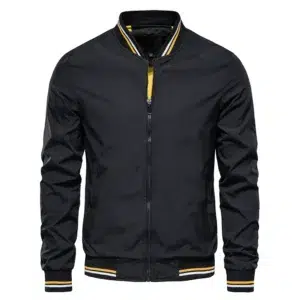 Fashion Autumn Jackets for Men Solid Color Casual Baseball Mens Jacket Clothing New in Outerwears ​Chaquetas Bomber Jackets Men