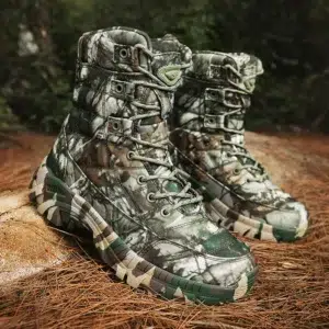 Men's boots high quality hiking boots Camouflage Men Boots Work Safty Shoes men's outdoor boots non slip high top training boots