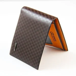 2024 Men's Wallet High Quality PU Leather Wallets Bank Credit Card Case ID Holders Male Coin Purse Pockets Man