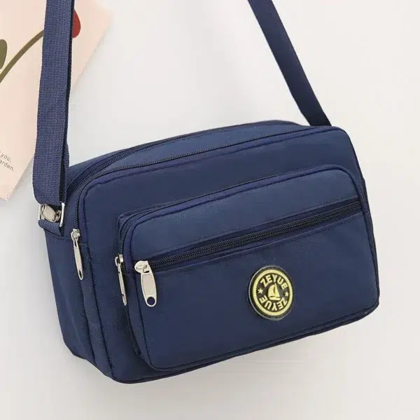 New Cloth Casual Backpack Messenger Nylon Canvas Bag Shoulder Middle-aged Mother Handbag Oxford Cloth Women's Crossbody Bag - Image 3