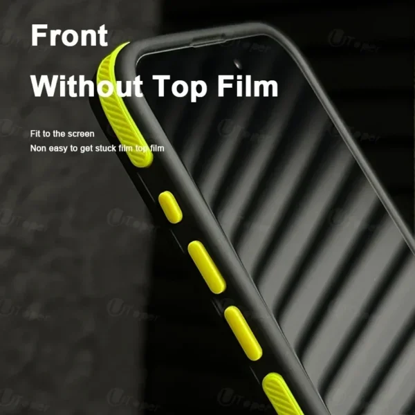 New Bicolor Matte Frosted Magnetic Phone Case For iPhone 16 15 14 Plus 13 12 11 Pro Max Translucent Shockproof Bumper Hard Cover - Image 4