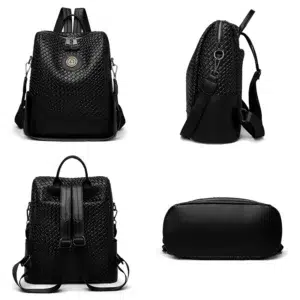 Luxury Women's Designer Brand Backpack With Large Capacity And Multifunctional Travel Backpack High Quality Leather Girl Mochila