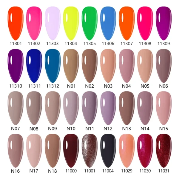 Arte Clavo 355 Color Gel Nail Polish Vernis Semi Permanant Nail Gel Lak Primer Soak Off Nail Art Gel Varnish Gelpolish Manicure - Image 4