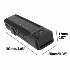 Mini Portable Video Camera Back Clip-on 1080P HD Recording Sports Body Camera Conference Recorder W/ Infrared Night Vision