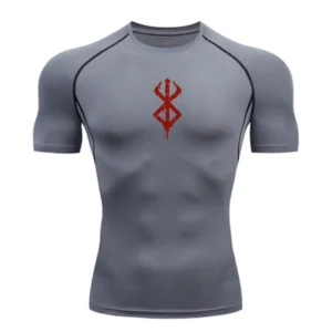 Summer Sports Tops Quick Dry Men's Compression Shirt Short Sleeve Second Skin Gym Workout Short Fitness Running T-Shirt Men Wear