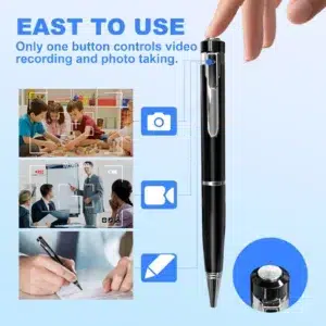 DAIDAN Portable Voice Recorder Pen Video Audio Recording for Meeting Business 32G Professional Audio Sound Camcorder