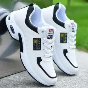 Walking Sport Shoes Outdoor Loafers Tennis Trainer Ankle Shoes Men Casual Sneakers New White Leather Vulcanized Shoes Hombre