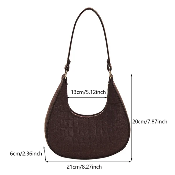 Women Top-handle Bags Autumn Winter Fashion Bag New Fashion Shoulder Bag Portable Women's Bag Bolso Mujer Handbags Felt - Image 6