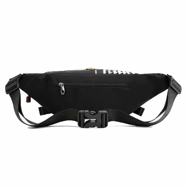 High Quality Nylon Fanny Pack Sling Chest Bum Bag for Men Waterproof Multi-purpose Travel Male Hip Belt Waist Pack Bags Running - Image 4