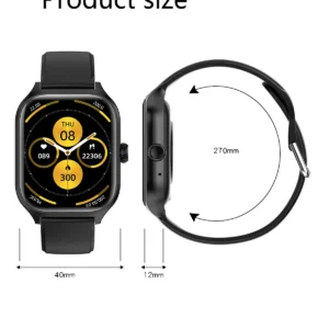 Smart Watch 2024 Android Gift Bluetooth Call Smartwatch Touch Dial Music Fitness Tracker Sports Watches