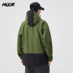 HIQOR Men's Jacket Autumn Windbreaker Male Work Wear Man Windshield Jacket Men Winte Jaqueta Coat Outdoor Camping Jackets Man