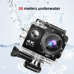 Action Camera Ultra HD 4K/30fps WiFi 2.0-inch 170D Waterproof Helmet Video Recording Cameras Sport Cam With Remote Control