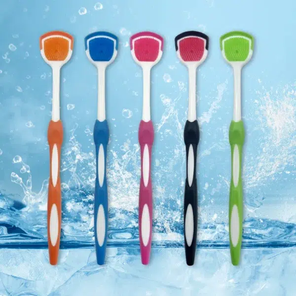 3Pcs Adults Tongue Brush Individually Wrapped Tongue Cleaner Care Specialized Oral Cleaning Kids Tongue Scraper Brushes - Image 6