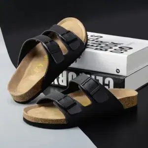 Men Sandals Summer Leather Men's Sandals Women Slippers Non-Slip Outdoor Beach Casual Shoes Zapatos Hombre Durable Luxury Shoes